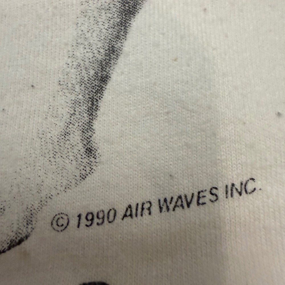 Vintage 1990 No Place Butt Aruba T Shirt Hanes Heavyweight XL Single Stitch Neon - Picture 3 of 7